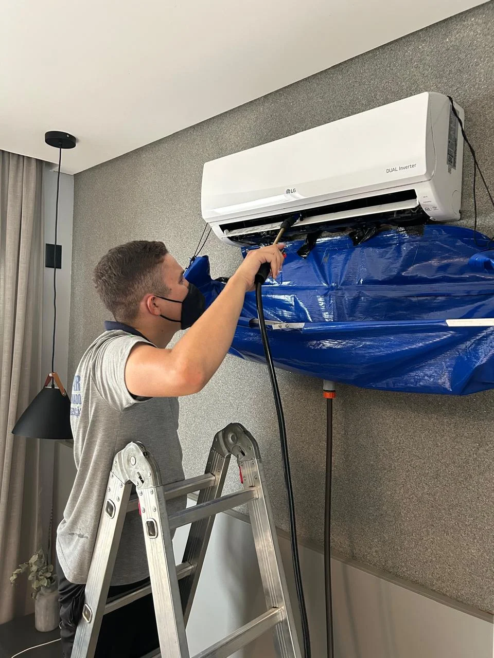 sistema ar condicionado split